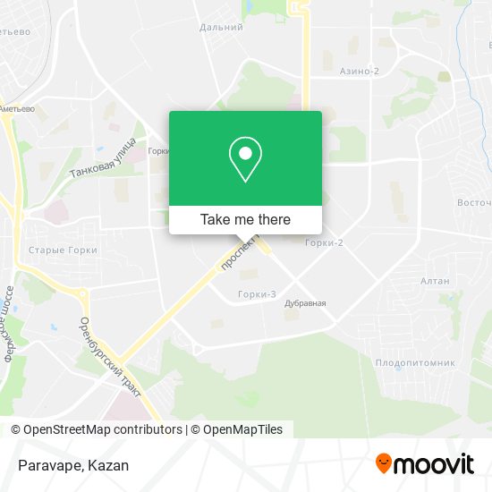 Paravape map