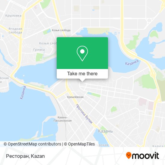 Ресторан map