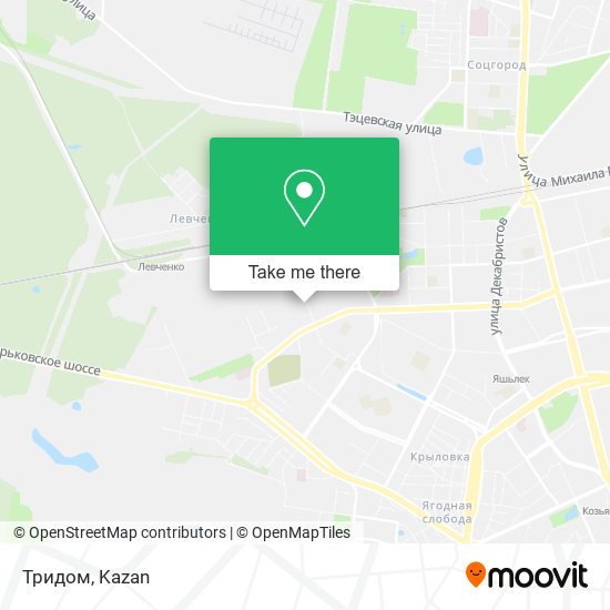 Тридом map