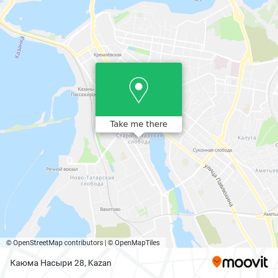 Каюма Насыри 28 map