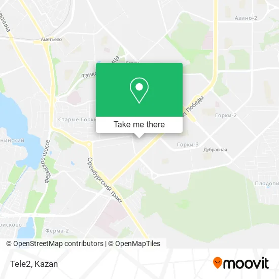 Tele2 map