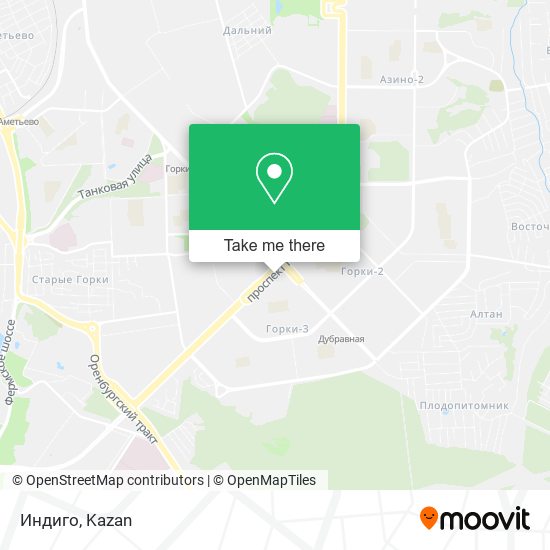 Индиго map