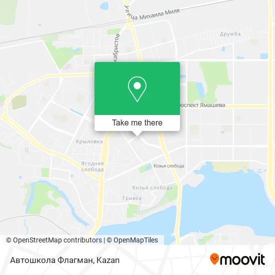 Автошкола Флагман map