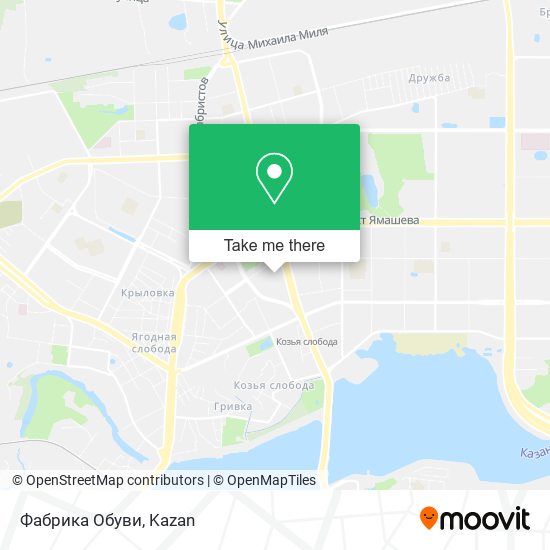 Фабрика Обуви map