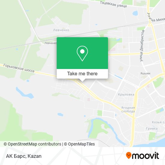 АК Барс map