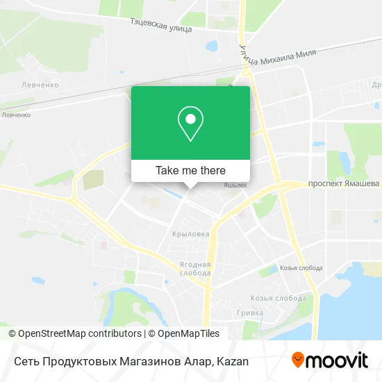 Сеть Продуктовых Магазинов Алар map