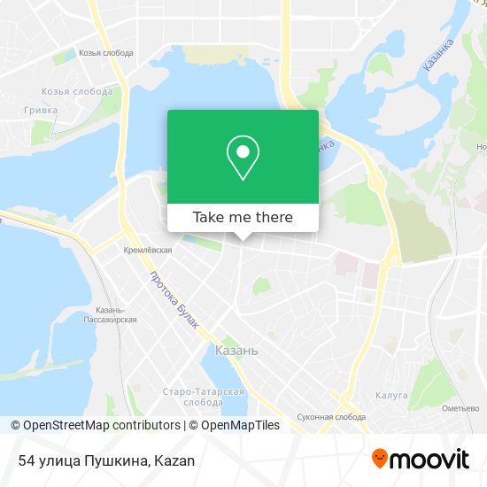 54 улица Пушкина map