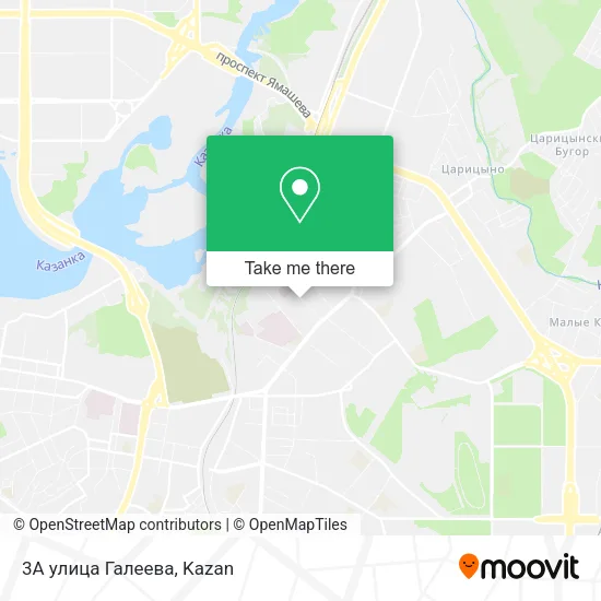 3А улица Галеева map
