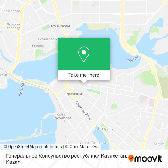 Генеральное Консульство республики Казахстан map