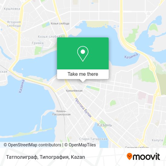 Татполиграф, Типография map