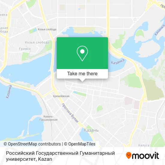 Российский Государственный Гуманитарный университет map