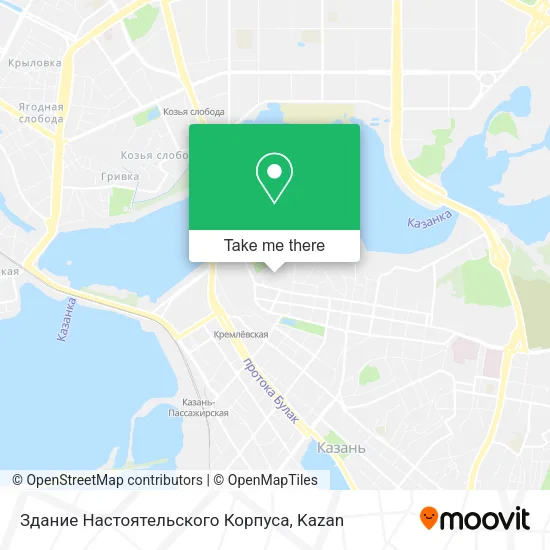 Здание Настоятельского Корпуса map