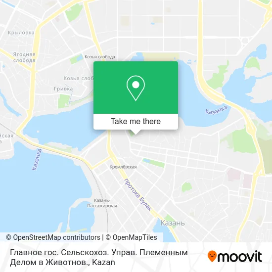Главное гос. Сельскохоз. Управ. Племенным Делом в Животнов. map
