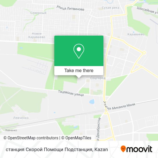 станция Скорой Помощи Подстанция map