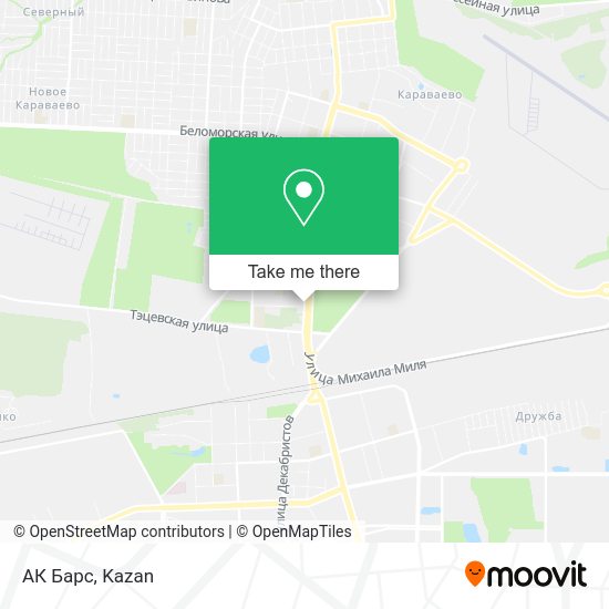 АК Барс map