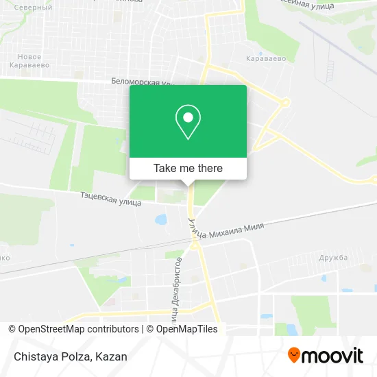 Chistaya Polza map