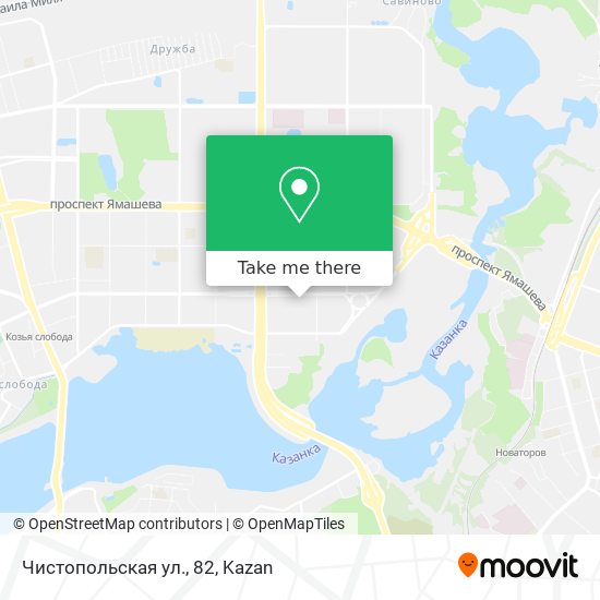 Чистопольская ул., 82 map