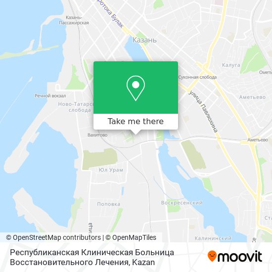 Республиканская Клиническая Больница Восстановительного Лечения map
