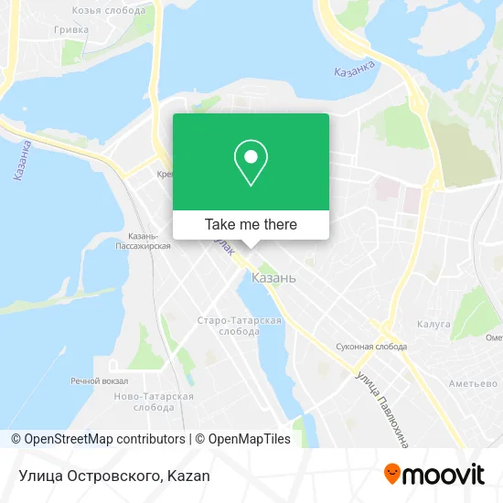 Улица Островского map