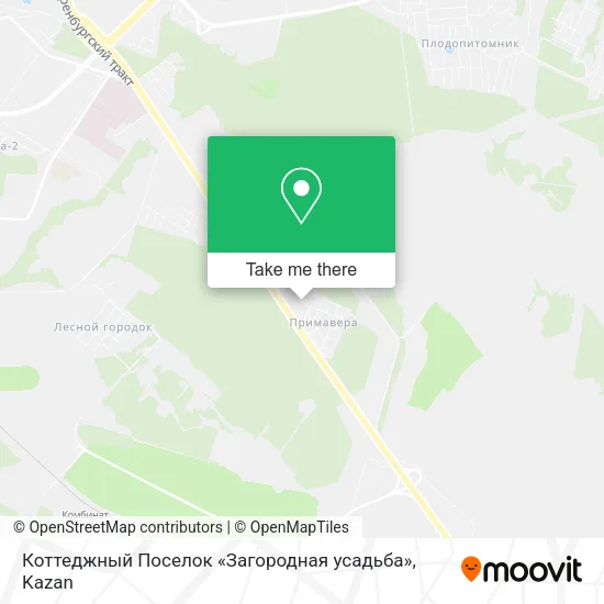 Коттеджный Поселок «Загородная усадьба» map
