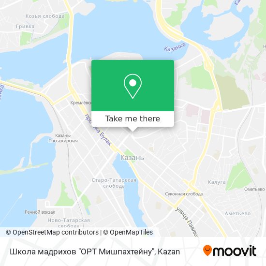 Школа мадрихов "ОРТ Мишпахтейну" map