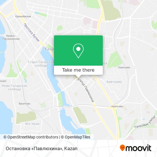 Остановка «Павлюхина» map