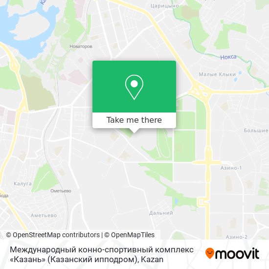 Международный конно-спортивный комплекс «Казань» (Казанский ипподром) map