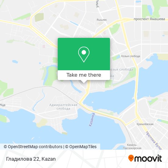Гладилова 22 map