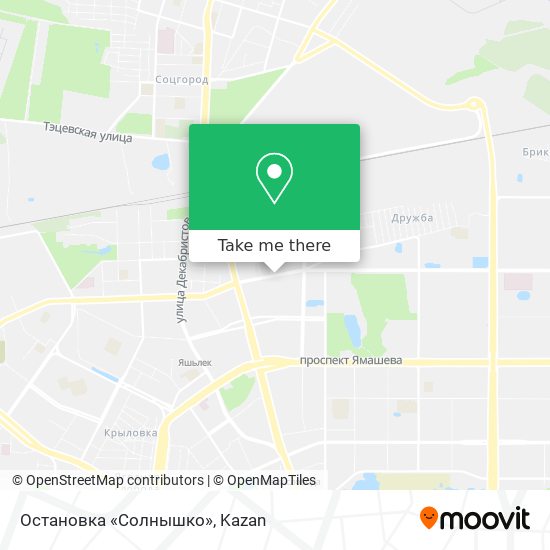 Остановка «Солнышко» map