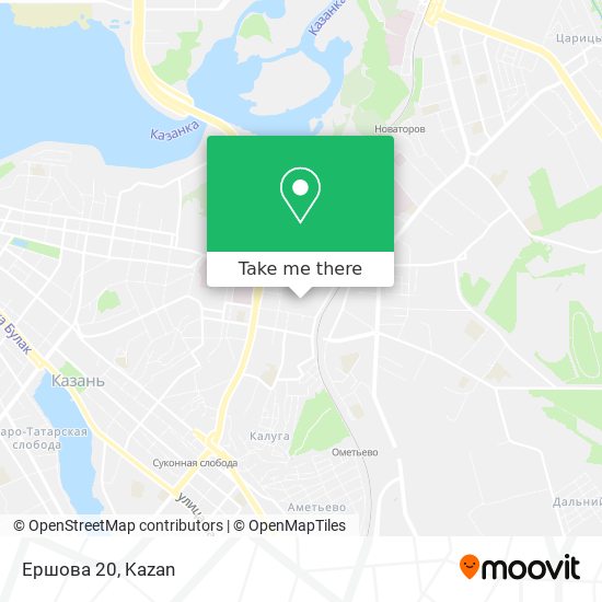 Ершова 20 map