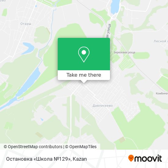 Остановка «Школа №129» map