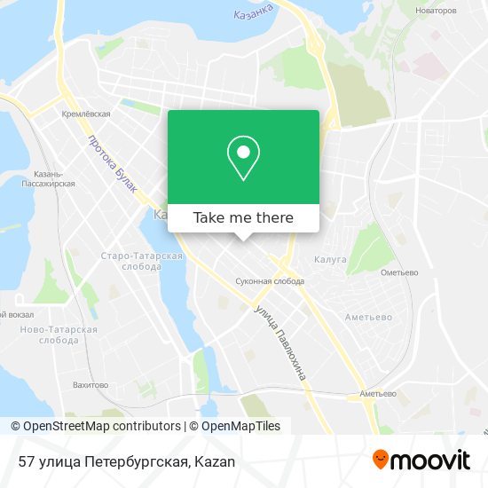 57 улица Петербургская map