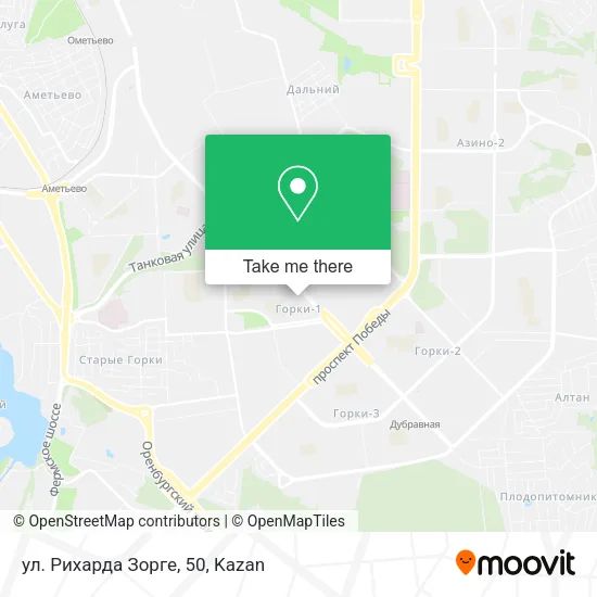 ул. Рихарда Зорге, 50 map