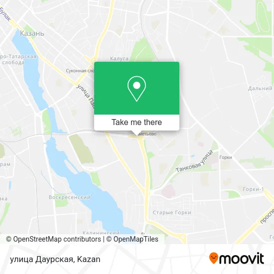 улица Даурская map