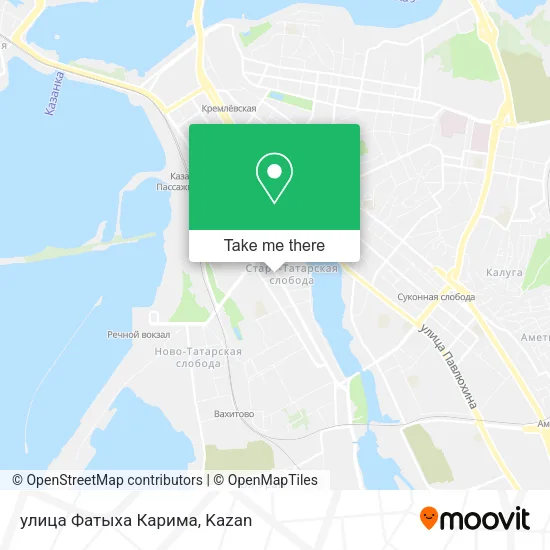 улица Фатыха Карима map