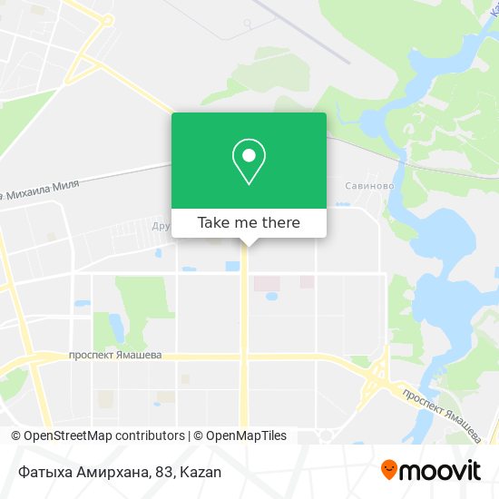 Фатыха Амирхана, 83 map