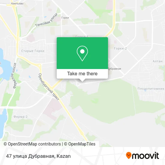 47 улица Дубравная map