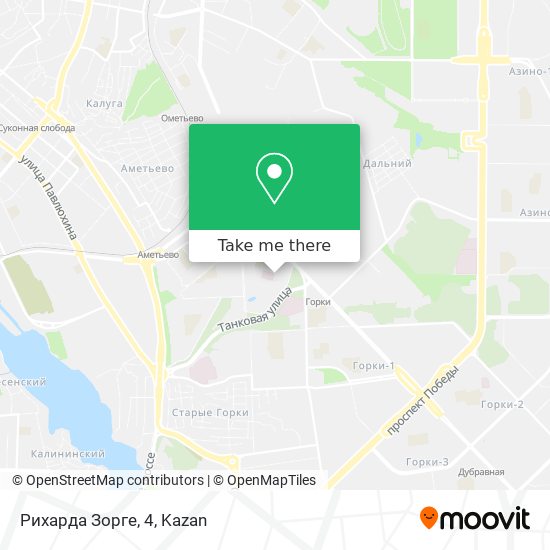 Рихарда Зорге, 4 map