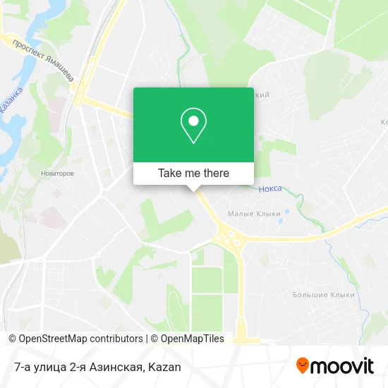 7-а улица 2-я Азинская map