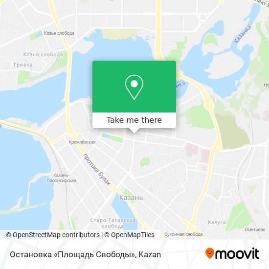 Остановка «Площадь Свободы» map