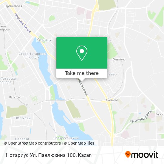 Нотариус Ул. Павлюхина 100 map