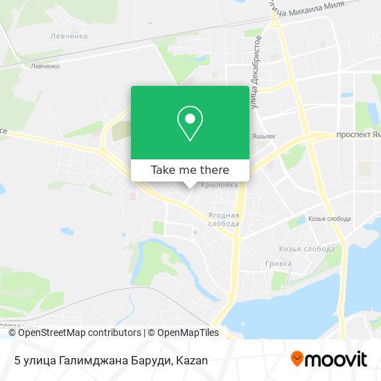 5 улица Галимджана Баруди map