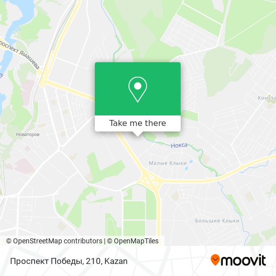 Проспект Победы, 210 map