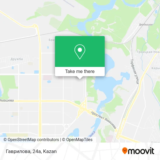 Гаврилова, 24а map