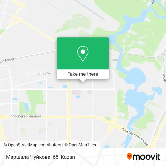 Маршала Чуйкова, 65 map