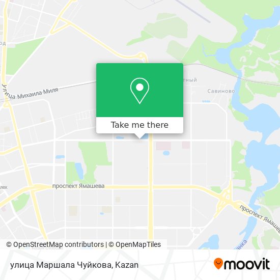 улица Маршала Чуйкова map