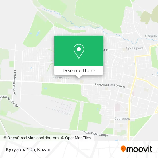 Кутузова10а map