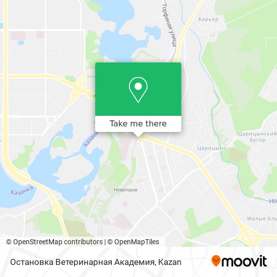 Остановка Ветеринарная Академия map