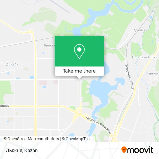 Лыжня map