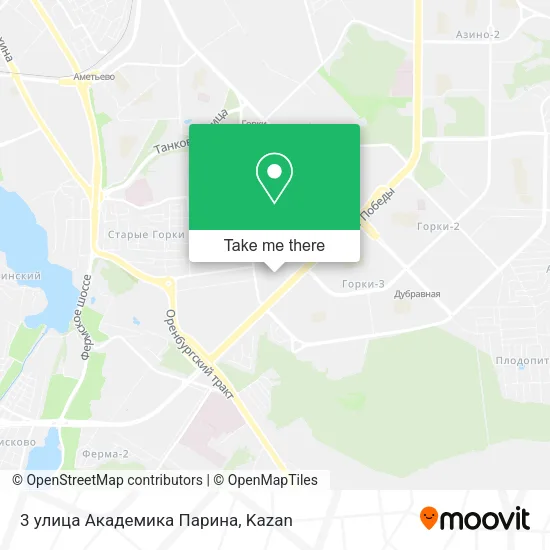 3 улица Академика Парина map